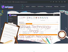 Tablet Screenshot of e-imfamous.com